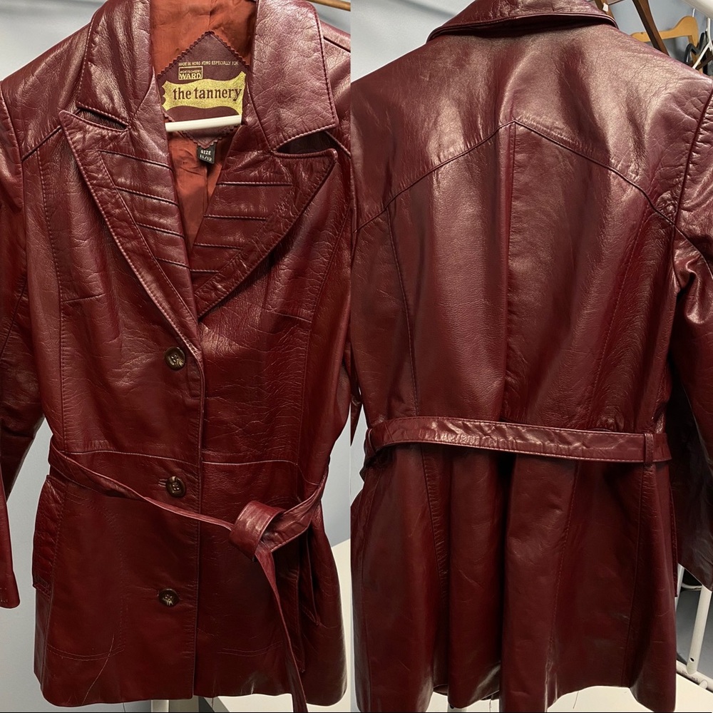 Vintage The Tannery leather jacket